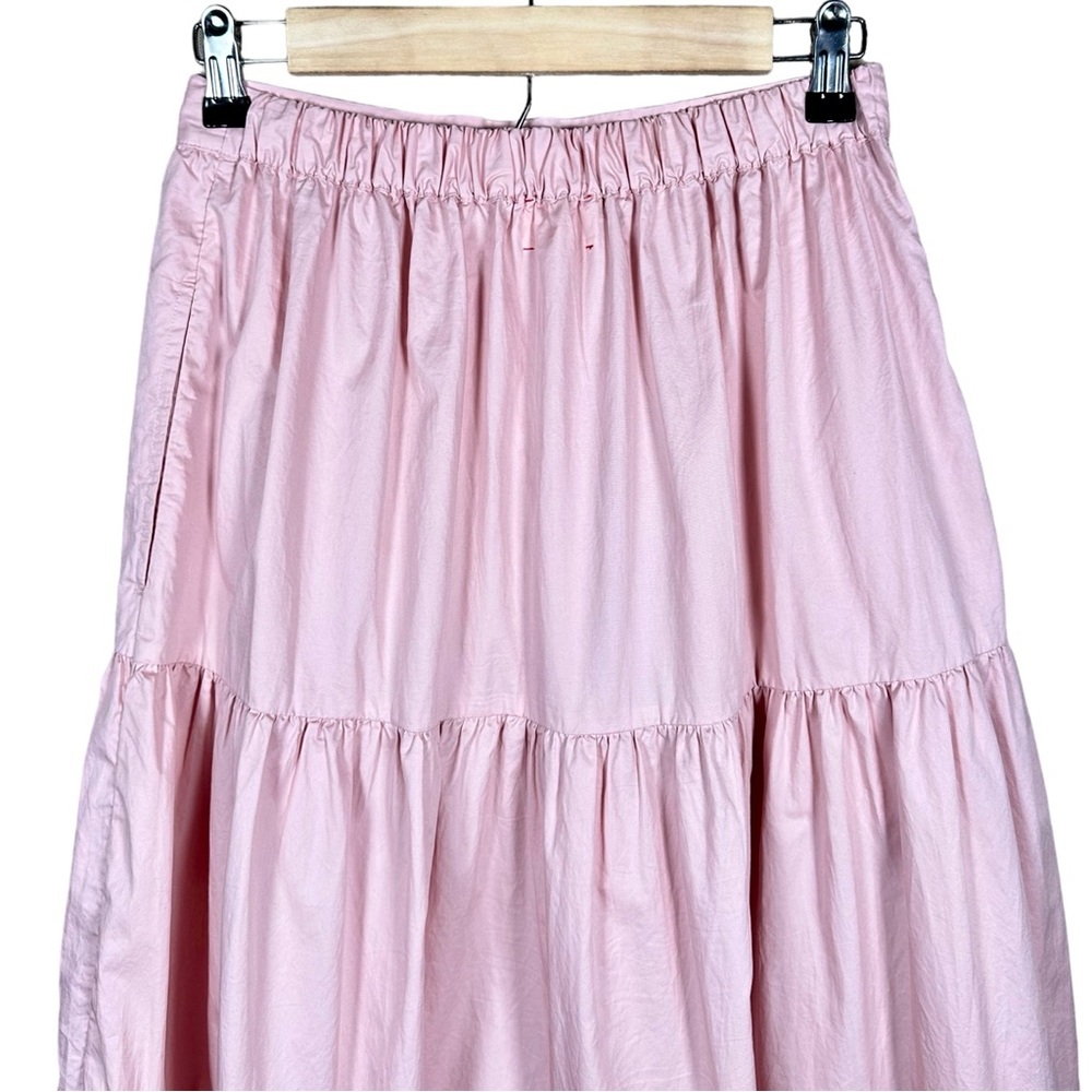 XiRENA Pink Tiered Midi Skirt - Picture 5 of 9